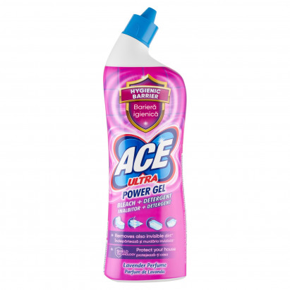 Ace Ultra Power Gel Lavender Perfume Wybielacz i detergent 750 ml