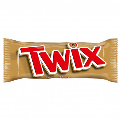 Twix Baton z ciastkami i karmelem oblany czekoladą 50 g (2 x 25 g)