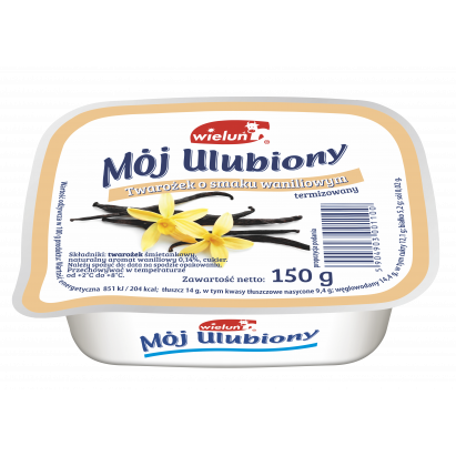 Twarożek Mój Ulubiony o smaku waniliowym 150 g