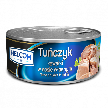 Tuńczyk kawałki w sosie170g Helcom