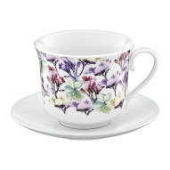 Filiżanka ze spodkiem 450ml - GARDEN AMBITION