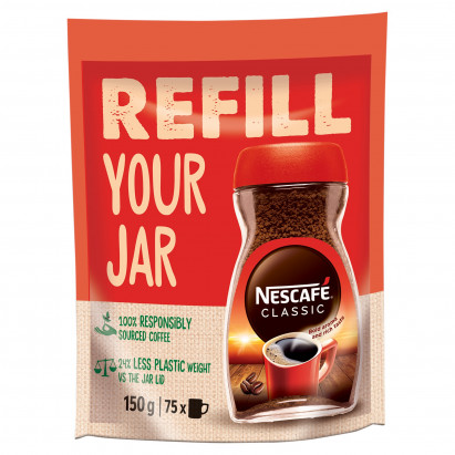 NESCAFÉ Classic Refill Kawa rozpuszczalna 150 g