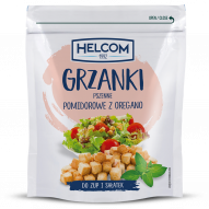 Grzanki pszenne pomidorowe z oregano 100 g HELCOM