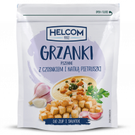 Grzanki pszenne z czosnkiem i natką pietruszki 100 g HELCOM