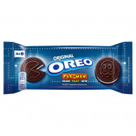 Oreo Original Ciastka kakaowe z nadzieniem o smaku waniliowym 44 g (4 sztuki)