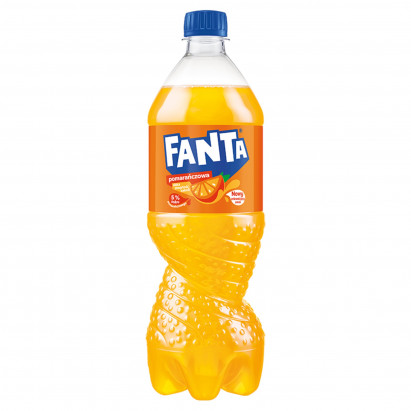 Fanta Napój gazowany o smaku pomarańczowym 850 ml