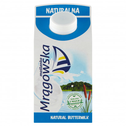 Mlekpol Maślanka Mrągowska naturalna 500 ml