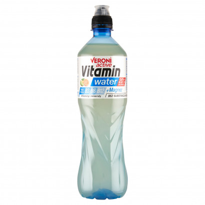 Veroni Active Vitamin Water Napój niegazowany o smaku limonki cytryny i pomarańczy 700 ml