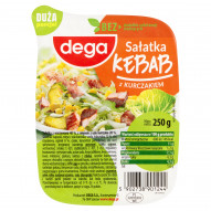 dega Sałatka kebab z kurczakiem 250 g