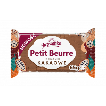 Jutrzenka herbatniki Petit Beurre kakaowe 65g