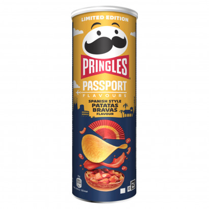 Pringles Passport Wytrawna przekąska o smaku patatas bravas 165 g