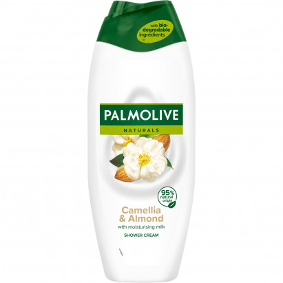 Palmolive Naturals Camelia&Almond, kremowy żel pod prysznic mleko i miód 500ml