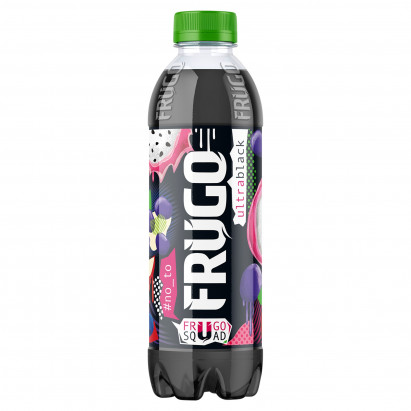 Frugo Ultrablack Napój wieloowocowy niegazowany 500 ml