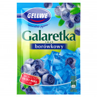 Gellwe Galaretka smak borówkowy 72 g