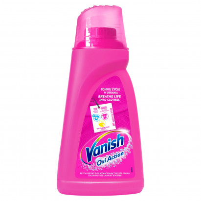 Vanish Oxi Action Odplamiacz do tkanin w płynie 1 l