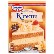 Dr. Oetker Krem do tortów i ciast smak waniliowy 120 g