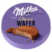 Milka Choco Wafer Wafelek z kremem kakaowym oblany czekoladą mleczną 30 g