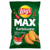 Lay's Max Chipsy ziemniaczane karbowane o smaku meksykańskiej salsy 120 g