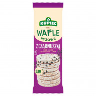 Kupiec Slim Wafle ryżowe z czarnuszką 90 g