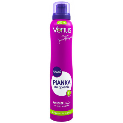 Pianka do golenia Venus z ekstraktem z żurawiny 200ml