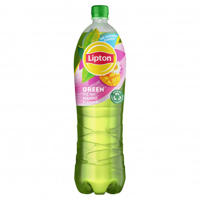 Lipton Ice Tea Zero Mango Napój niegazowany o smaku mango z ekstraktem zielonej herbaty 1,5 l