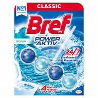 Bref WC Power Aktiv Zawieszka myjąco-zapachowa do muszli WC ocean 50 g