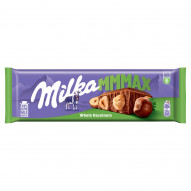 Milka Mmmax Czekolada mleczna z całymi orzechami laskowymi 270 g