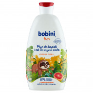 bobini Fun Płyn do kąpieli i żel do mycia ciała o zapachu cytrusów 500 ml