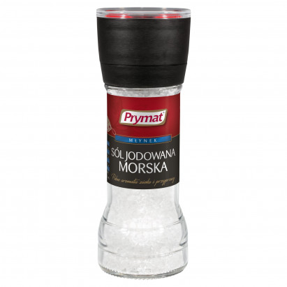 Prymat Młynek Sól morska jodowana 110 g