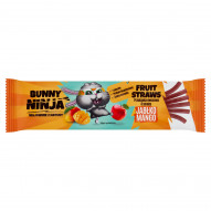 Bunny Ninja Fruit Straws Przekąska owocowa o smaku jabłko mango 16 g