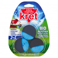 kret Bio kostka do spłuczki z aktywatorem enzymatycznym 150 g (3 x 50 g)