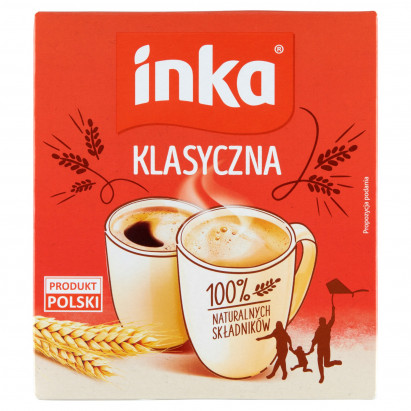 Inka Rozpuszczalna kawa zbożowa klasyczna 150 g