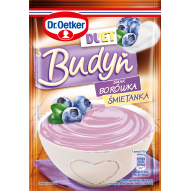 Dr. Oetker Budyń smak borówka-śmietanka 40 g