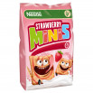 Nestlé Strawberry Minis Zbożowe kwadraciki o smaku truskawkowym 250 g