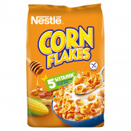 Nestlé Corn Flakes Chrupiące płatki kukurydziane miód i orzeszki 250 g