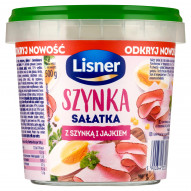 Lisner Sałatka z szynką i jajkiem 500 g