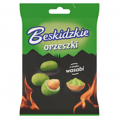 Beskidzkie Orzeszki o smaku wasabi 70 g