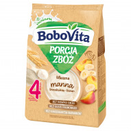 BoboVita Porcja zbóż Kaszka mleczna manna brzoskwinia-banan po 4 miesiącu 210 g
