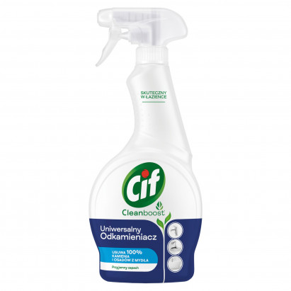 Cif Cleanboost Uniwersalny odkamieniacz 500 ml