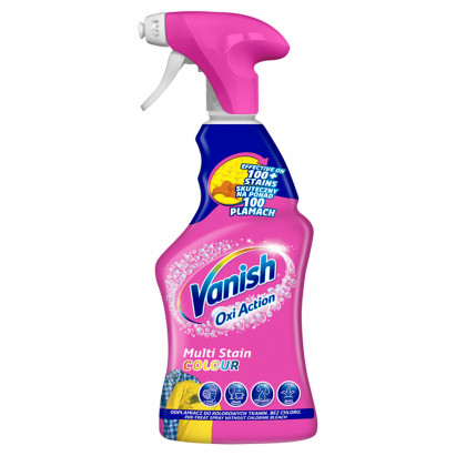 Vanish Oxi Action Odplamiacz do kolorowych tkanin 500 ml