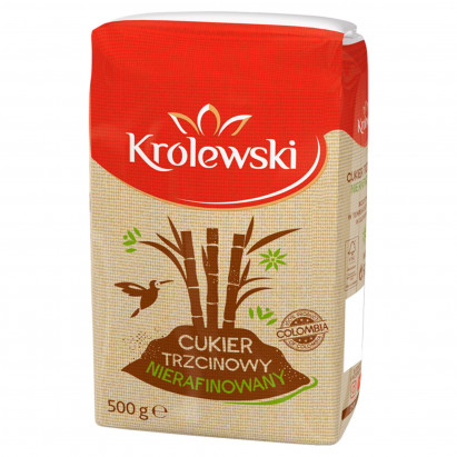 Cukier Królewski Cukier trzcinowy nierafinowany 500 g