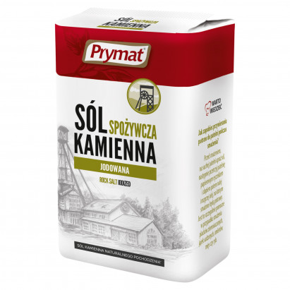 Prymat Sól kamienna spożywcza jodowana 1 kg