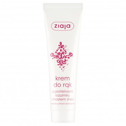 Ziaja Krem do rąk z proteinami kaszmiru i masłem shea 100 ml