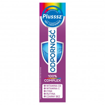 Plusssz Suplement diety odporność 100 % complex 80 g (20 x 4 g)
