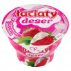 Łaciaty Deser z truskawkami i śmietanką 170 g