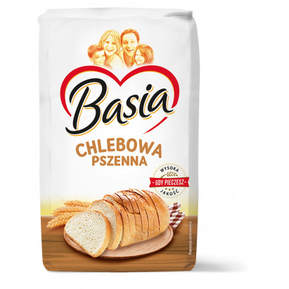 Basia Mąka chlebowa pszenna 1 kg