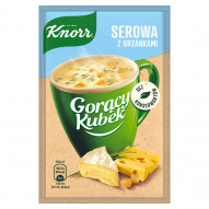 Knorr Gorący Kubek Serowa z grzankami 22 g