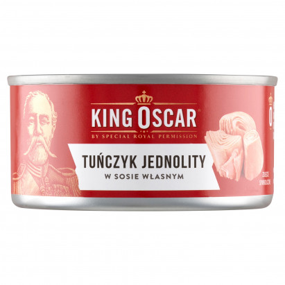 King Oscar Tuńczyk jednolity w sosie własnym 170 g
