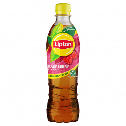 Lipton Niegazowany napój herbaciany o smaku malinowym 500 ml