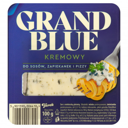 Grand Blue Ser z niebieską pleśnią kremowy 100 g